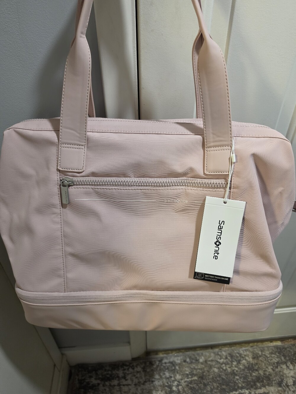 Samsonite Women's Pink Carryall Tote Bag